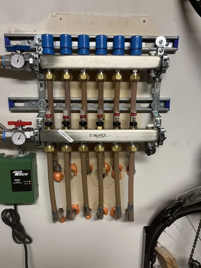 Plumber performing Leak Detection at a residential property in Big Coppitt Key