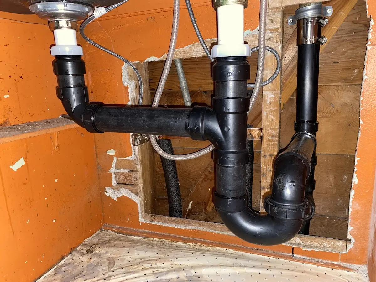 Professional Shower Installation equipment and tools on the job in Big Coppitt Key